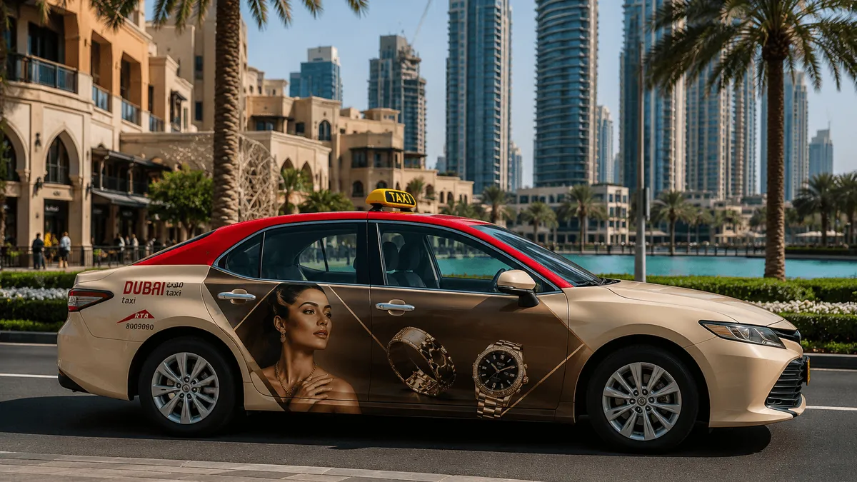 How Luxury Brands Use Taxi Advertising Effectively 