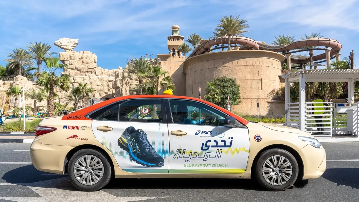 A Complete Guide on How to Advertise on Dubai Taxis