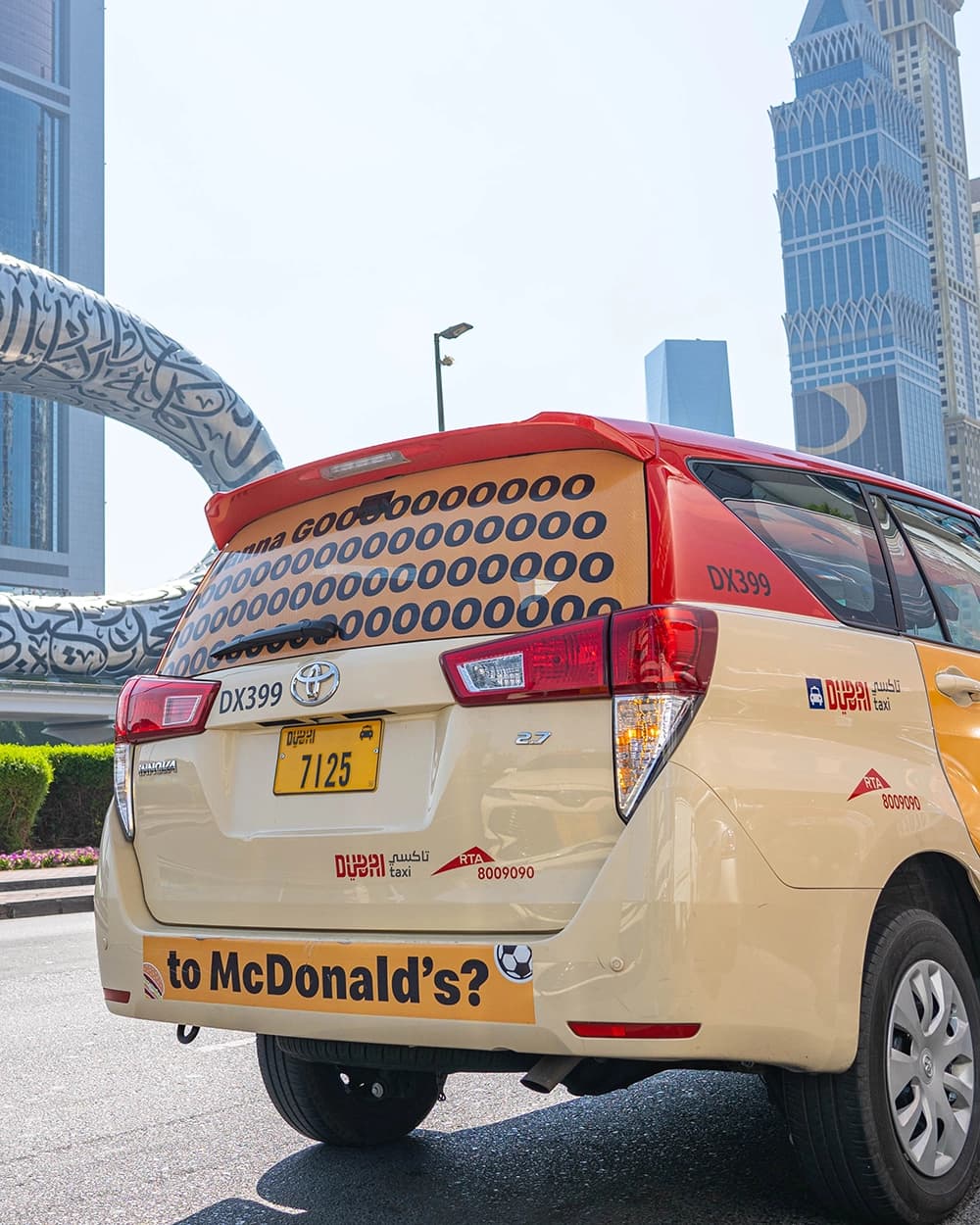 Dubai Taxi Advertising - Experience 5