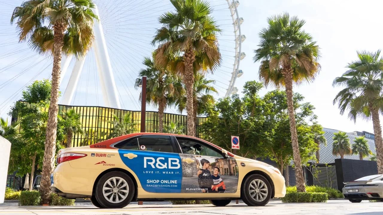 Wrapped in Style: How R&B’s Taxi Takeover Transformed Fashion Advertising in Dubai
