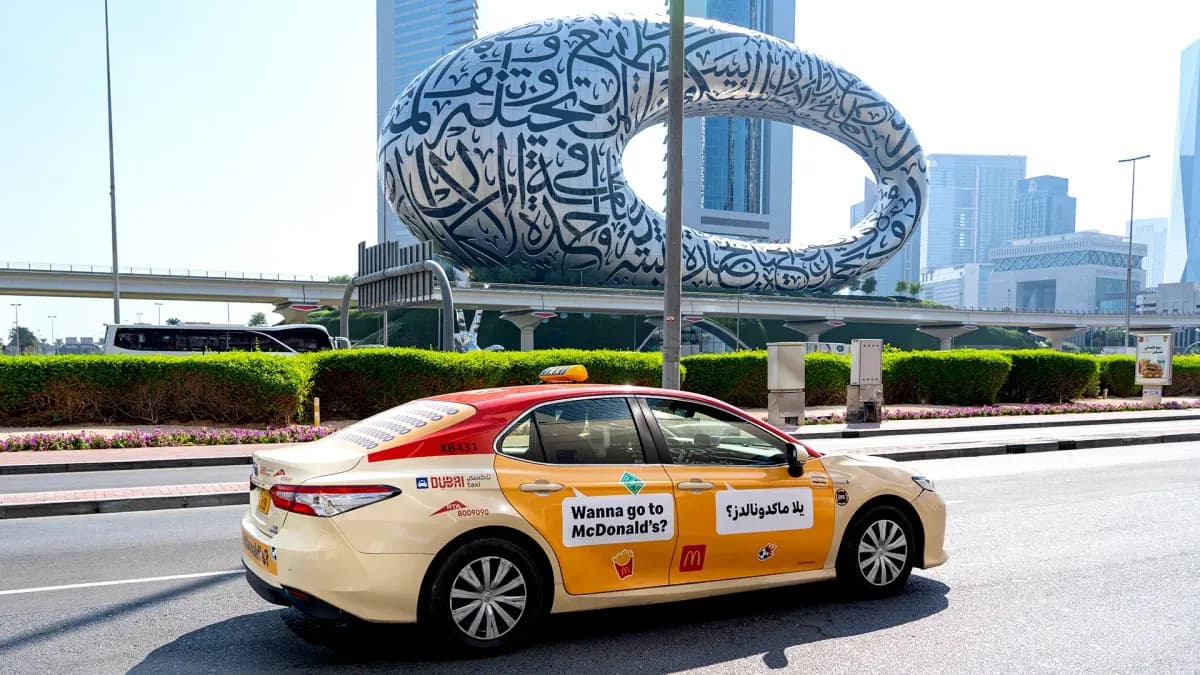 DTC and Kabi Partnership Creates Fresh Taxi Advertising Opportunities for Brands in Dubai