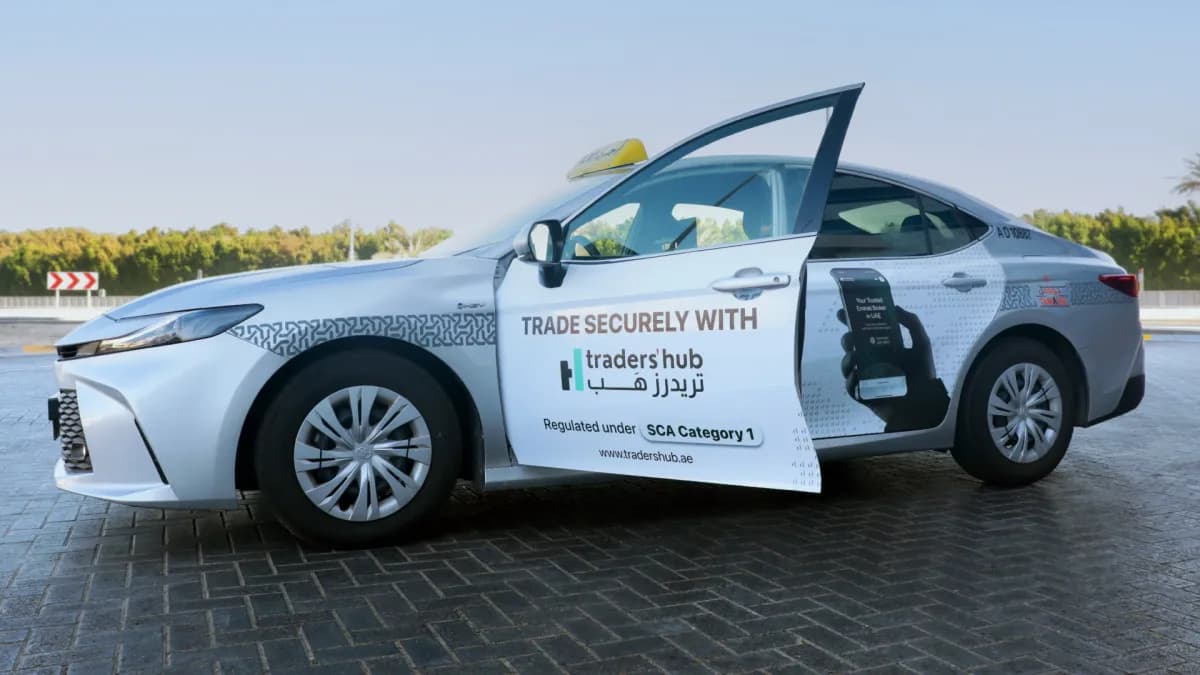 Case Study: Traders Hub Taxi Campaign – Owning Abu Dhabi During Finance Week